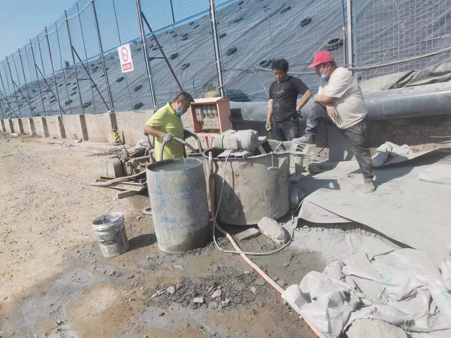 双河袖阀管注浆